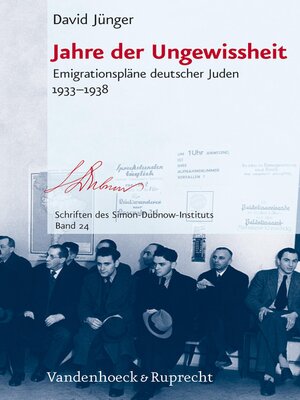 cover image of Jahre der Ungewissheit